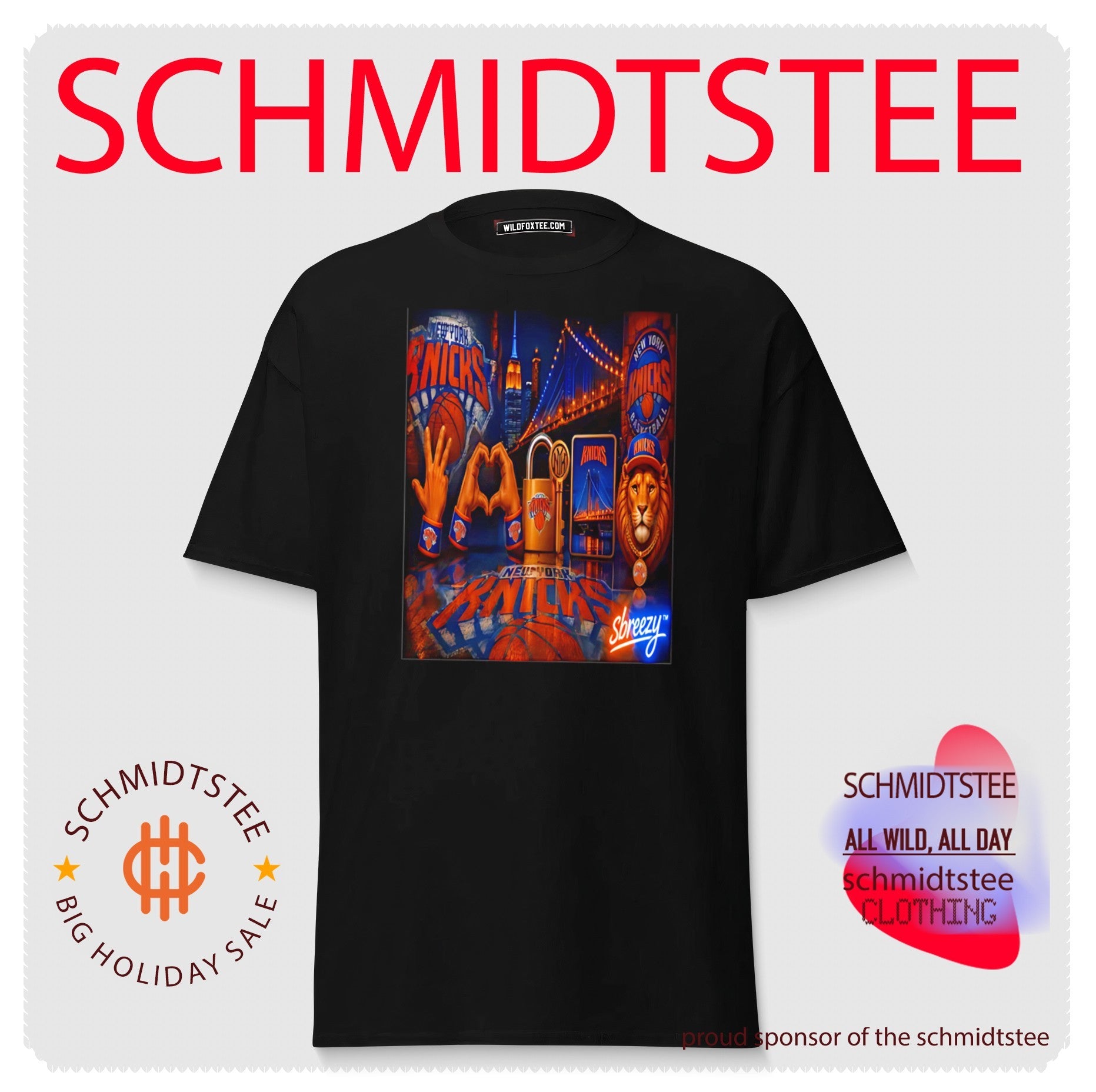 New York Knicks emoji illustration shirt