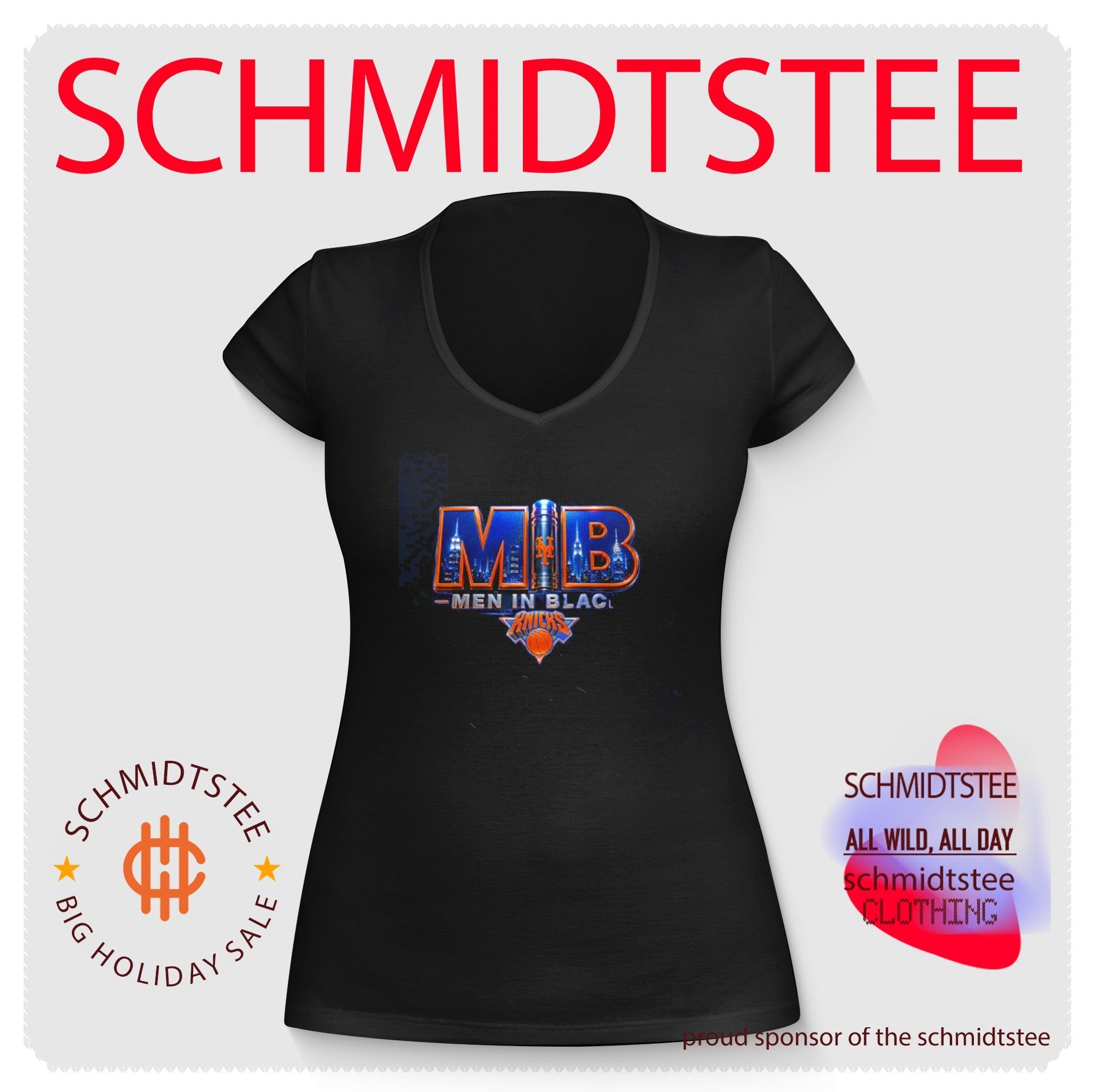 New York Knicks features Men In Black shirt