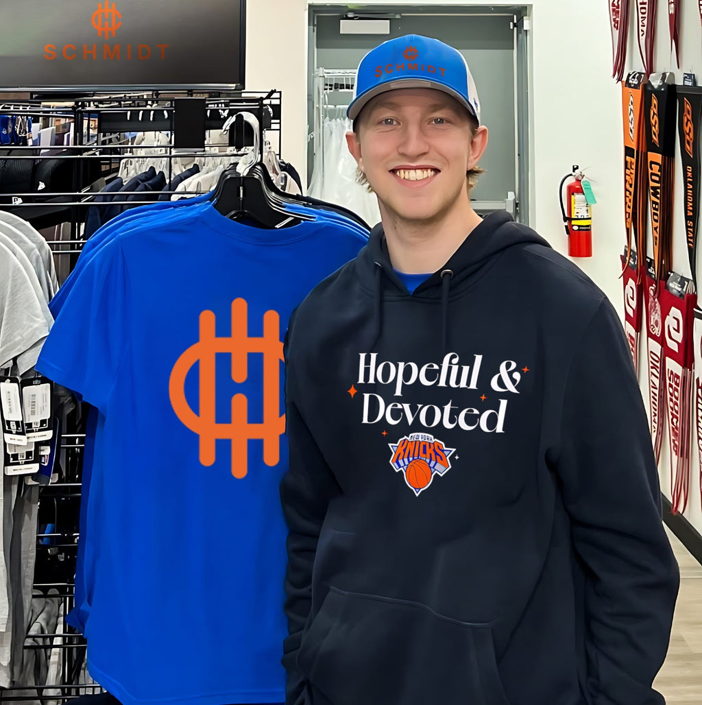 New York Knicks hopeful and devoted logo shirt