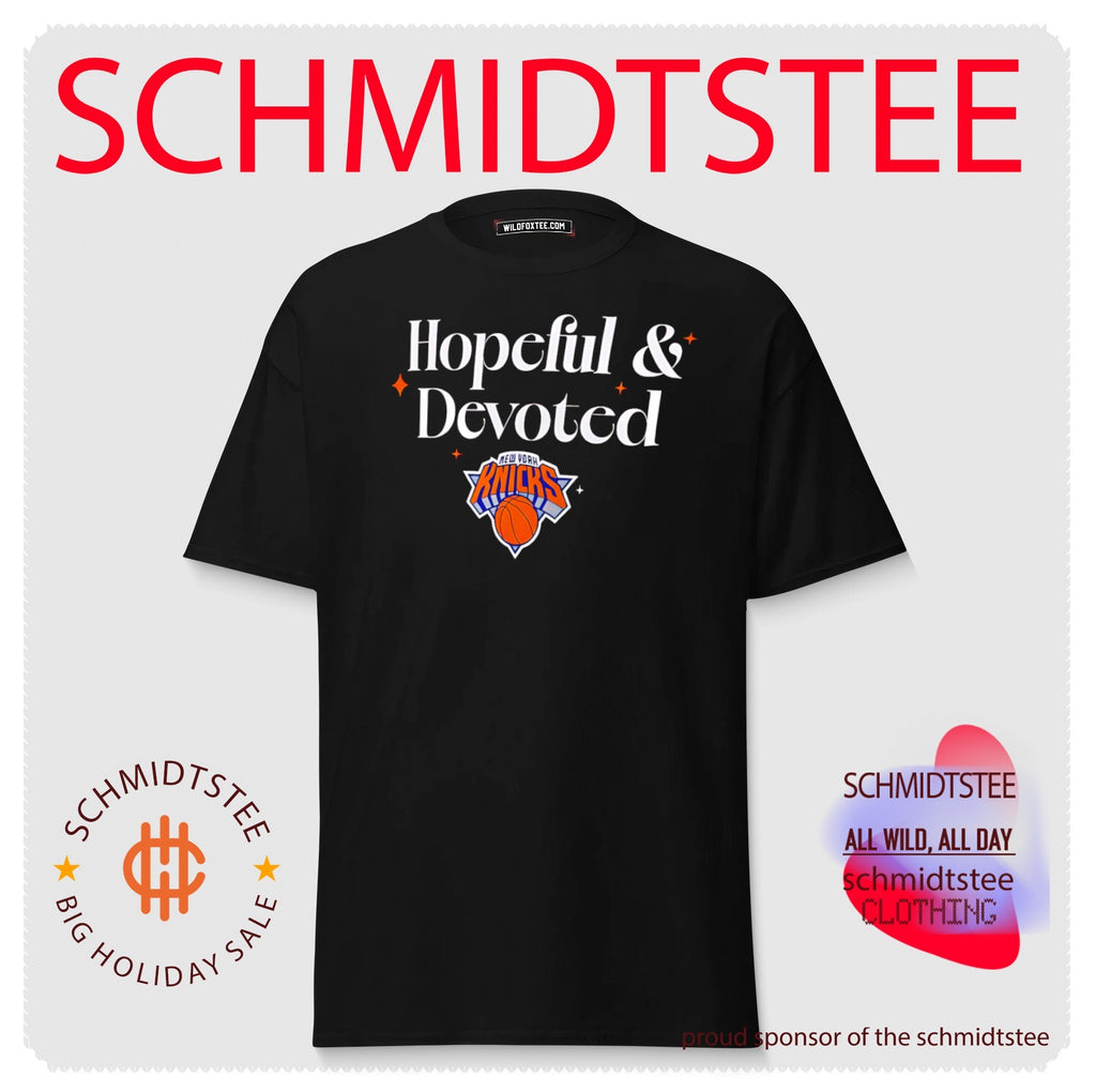 New York Knicks hopeful and devoted logo shirt