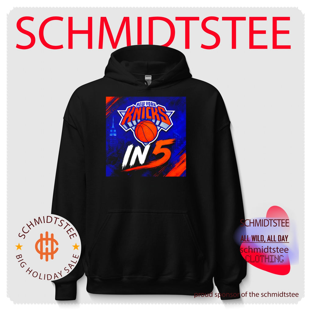 New York Knicks in 5 logo shirt