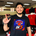 New York Knicks in 5 logo shirt