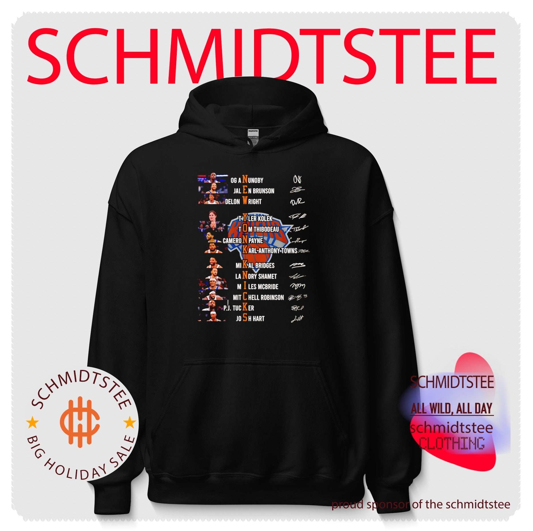 New York Knicks player name signatures 2026 shirt