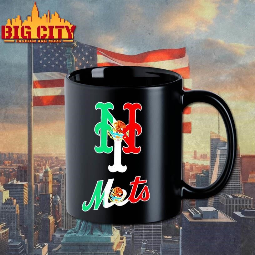 New York Mets Baseball X Mexican Flag Shirt