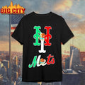 New York Mets Baseball X Mexican Flag Shirt