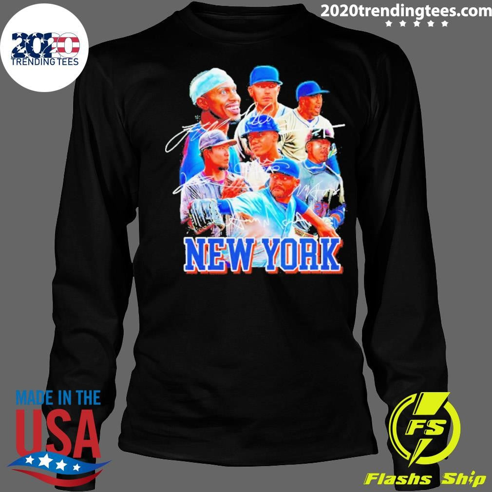 New York Mets Players Signature Vintage Shirt