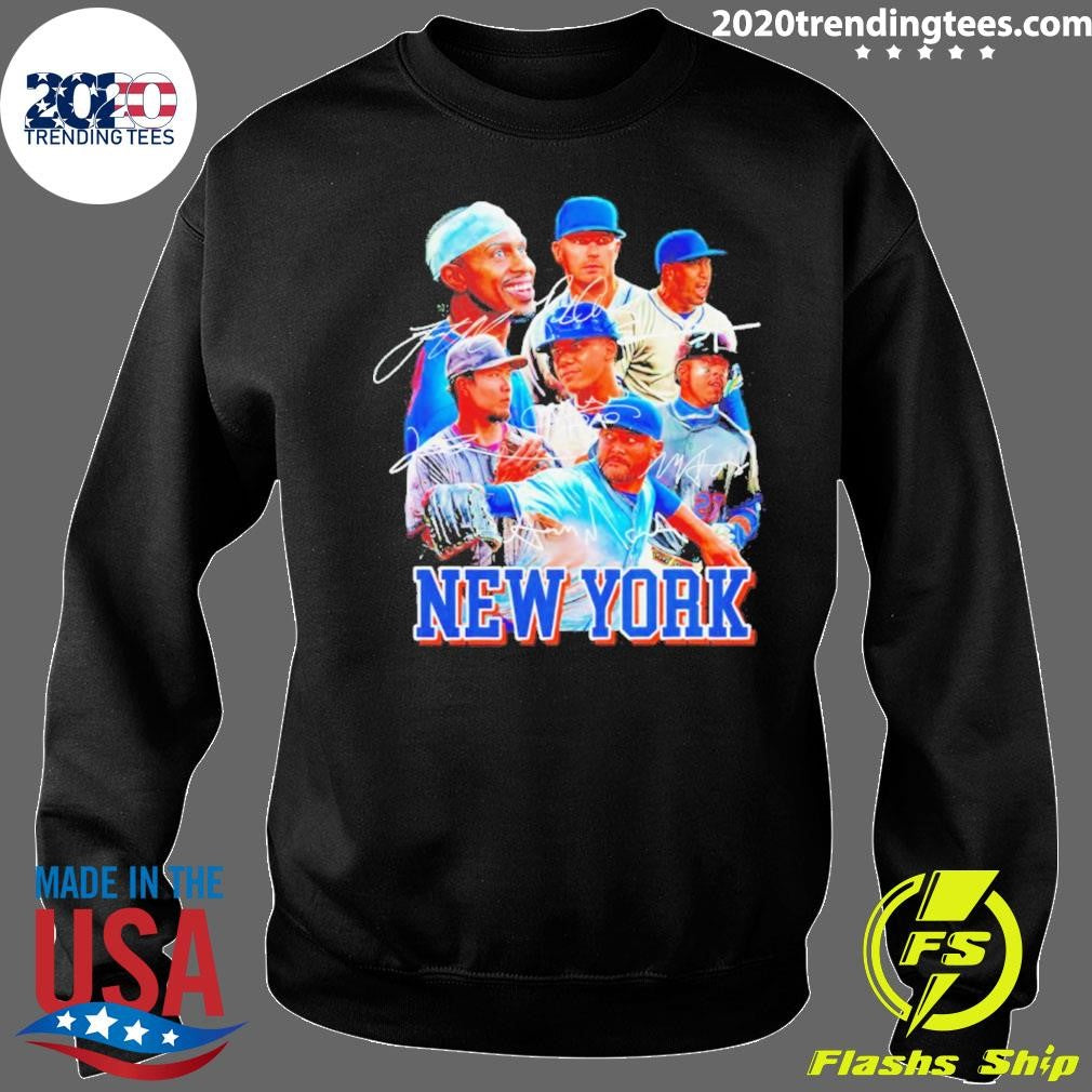 New York Mets Players Signature Vintage Shirt
