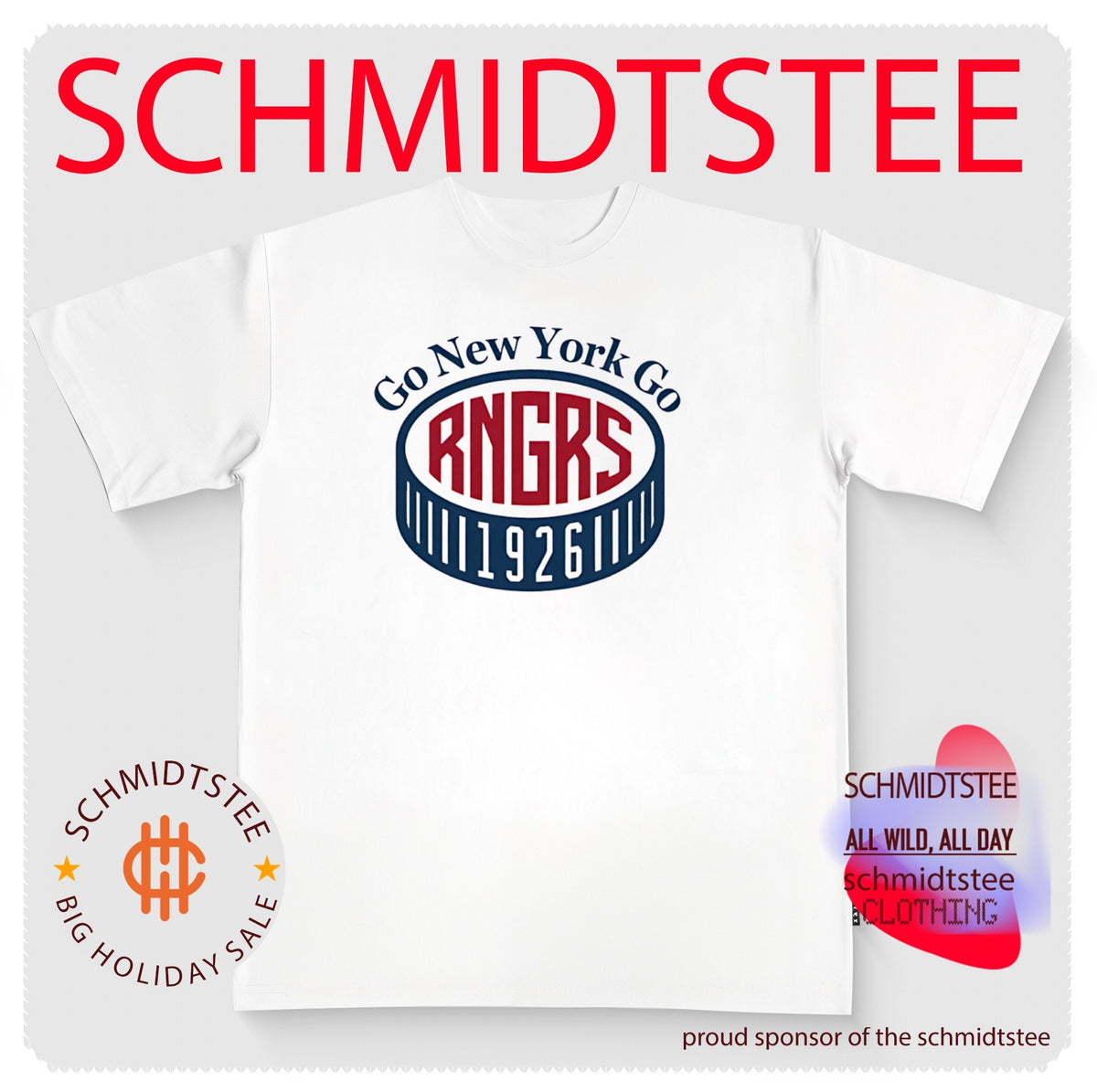 New York Rangers Go New York Go 1926 shirt