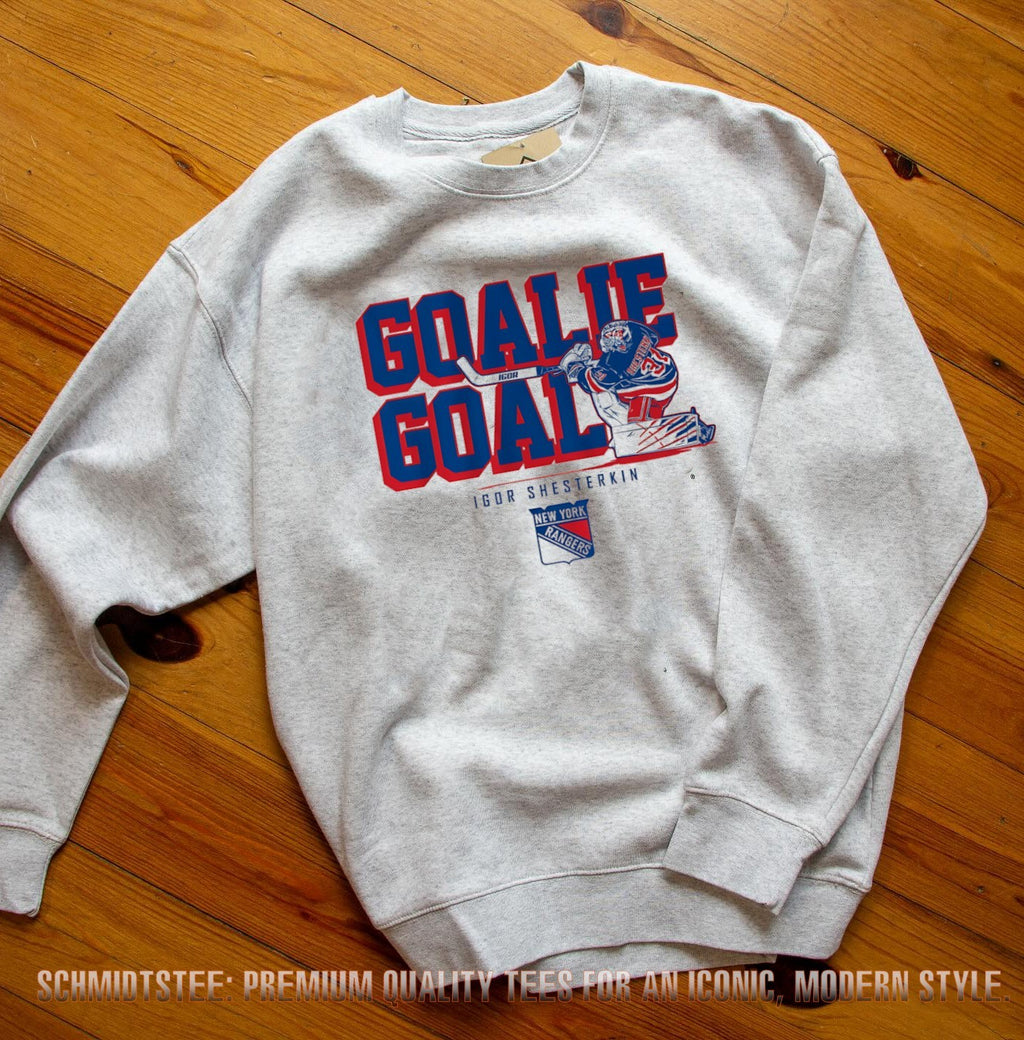 New York Rangers Igor Shesterkin Goalie Goal illustration shirt