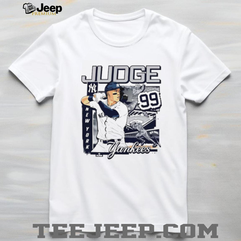 New York Yankees Aaron Judge Mark Franklin graphic shirt