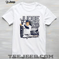 New York Yankees Aaron Judge Mark Franklin graphic shirt