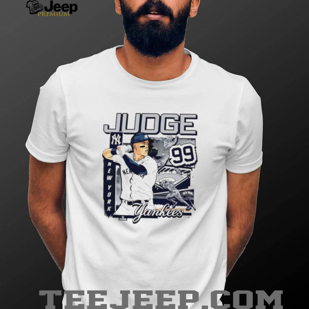 New York Yankees Aaron Judge Mark Franklin graphic shirt