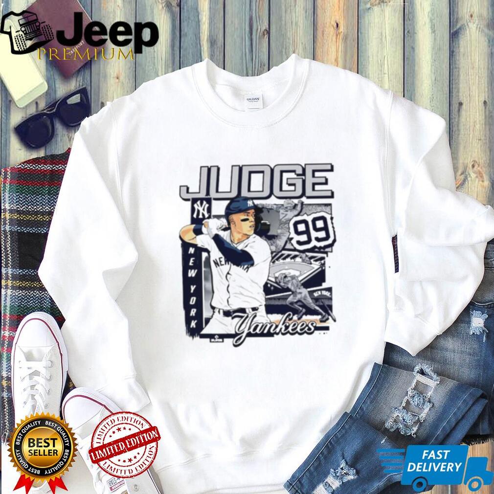 New York Yankees Aaron Judge Mark Franklin graphic shirt