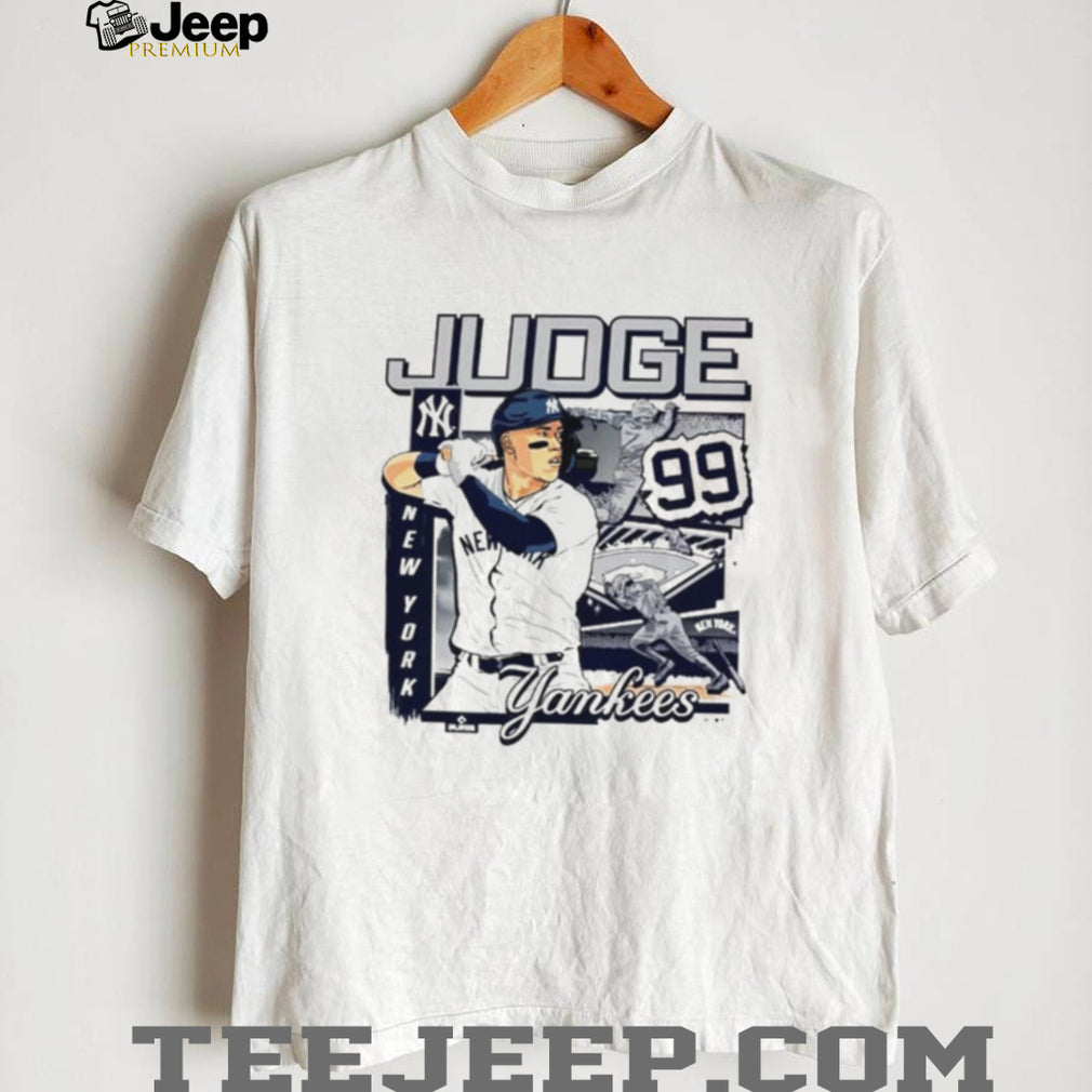 New York Yankees Aaron Judge Mark Franklin graphic shirt