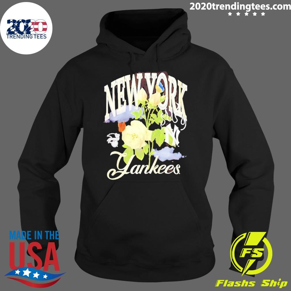 New York Yankees Baseball Floral Vintage Shirt
