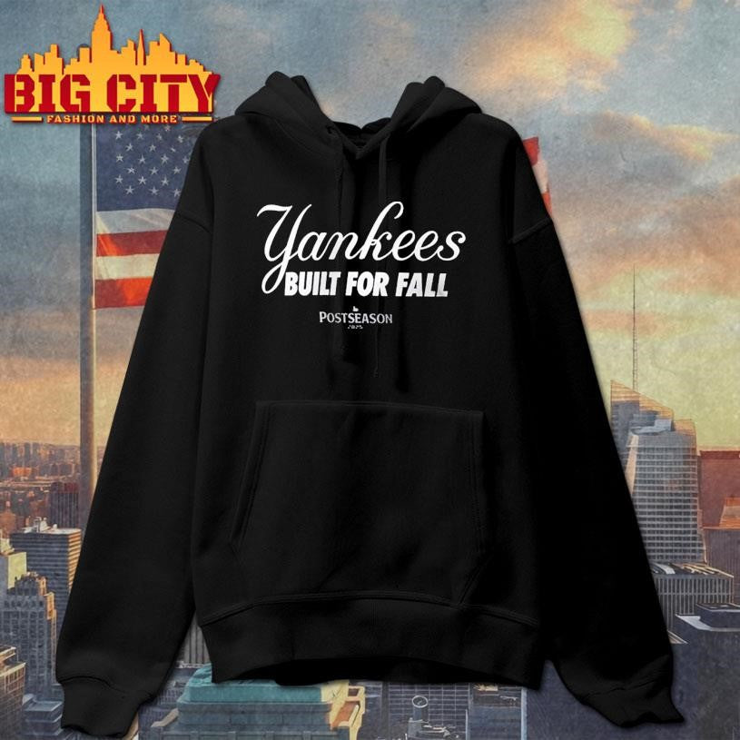 New York Yankees Built For Fall 2025 Mlb Postseason Authentic Collection Shirt