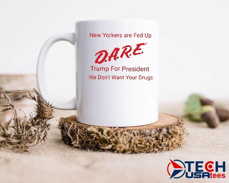New Yorkers are Fed Up dare Trump for President shirt