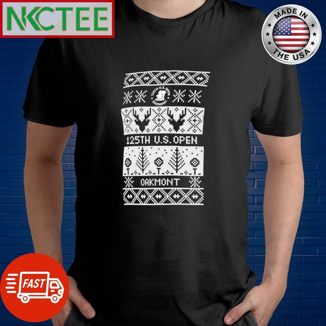 Nice 125TH US Open Oakmont ugly Christmas shirt