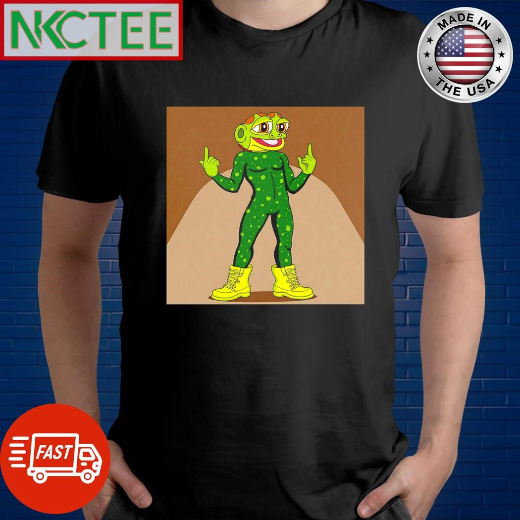 Nice Acid Toad coin paint shirt