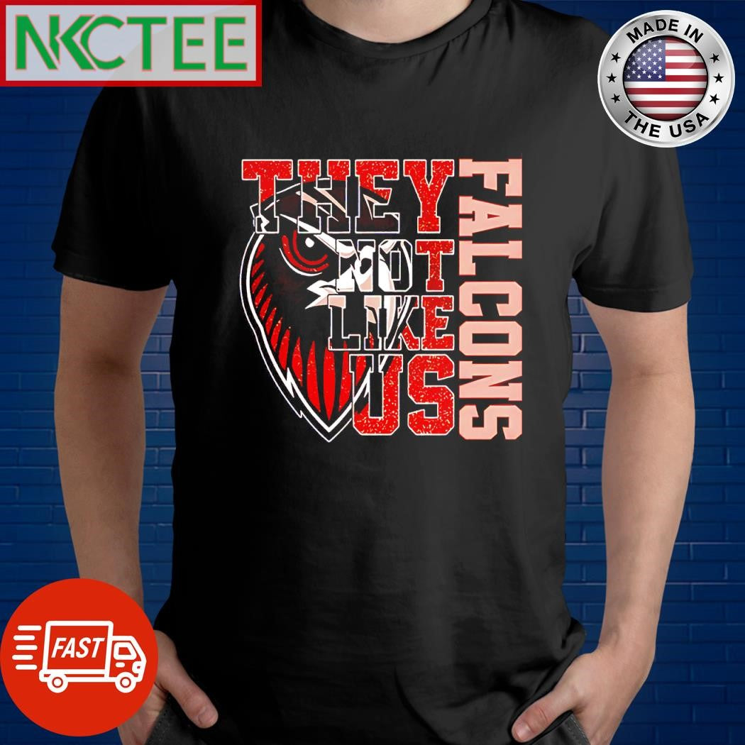 Nice Atlanta Falcons logo they not like us shirt