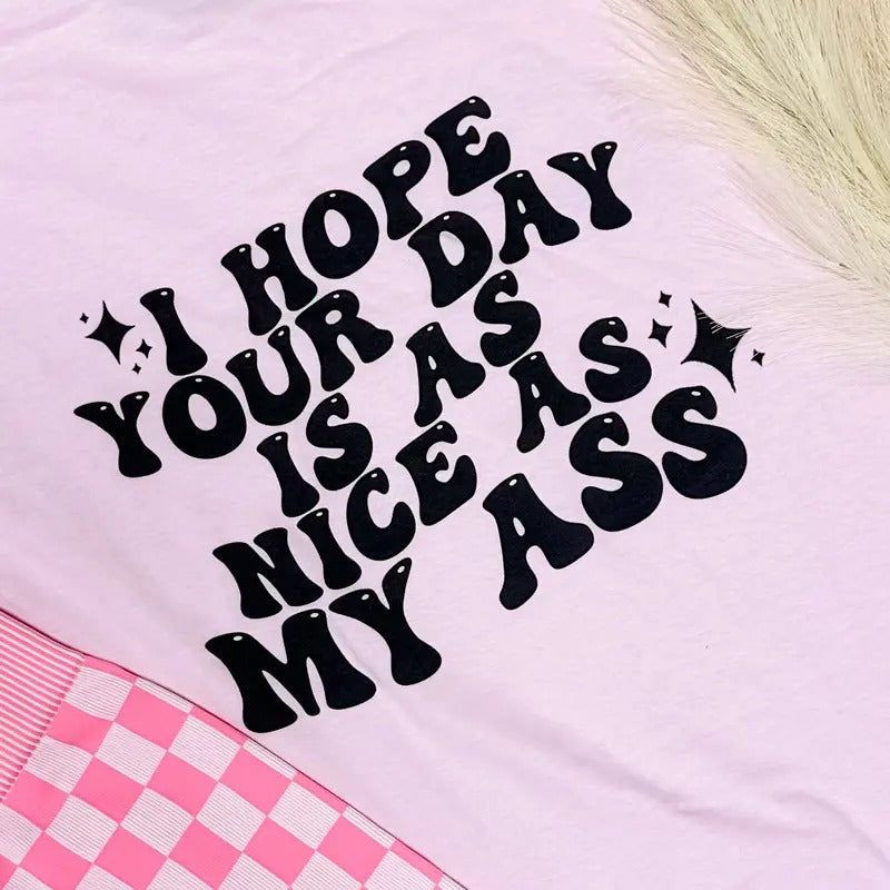 Nice Day Graphic Tee Hoodie, Sweatshirt | PureTeeCo.com
