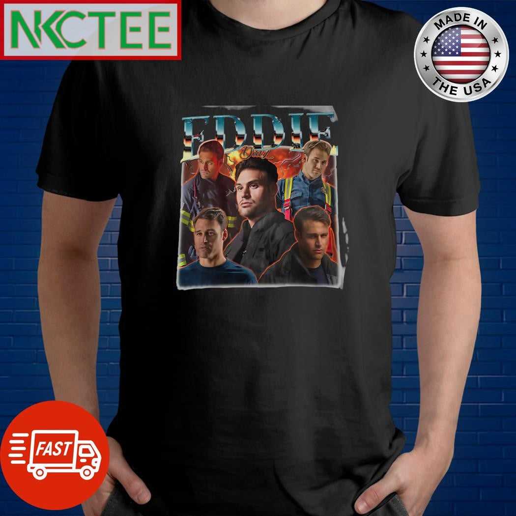 Nice Eddie Diaz graphic bootleg shirt