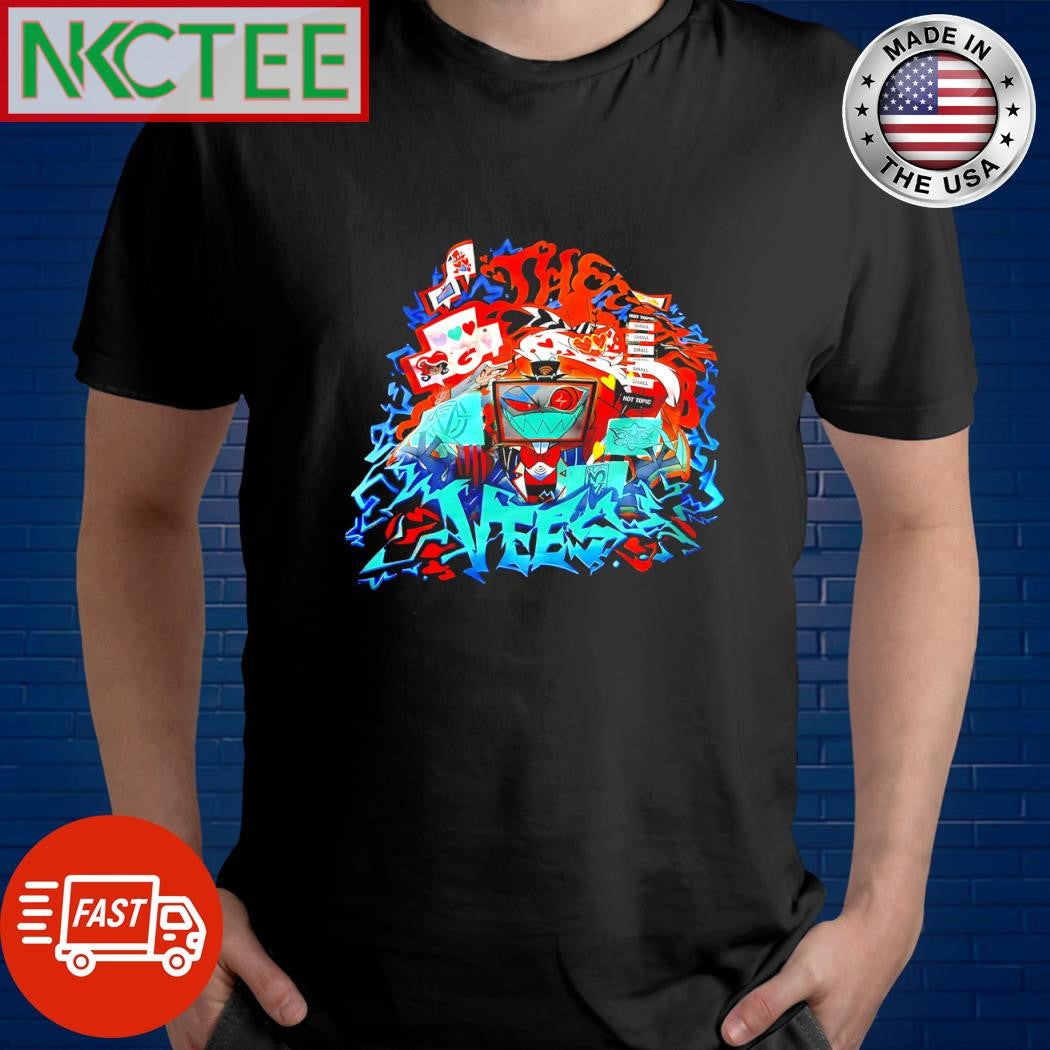 Nice Hazbin Hotel Vox graphic shirt