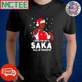 Nice I hope you get a Saka full of presents Christmas snow shirt
