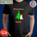 Nice Meowy Christmas Karma Kat cafe mount Pleasant MI cat tree shirt