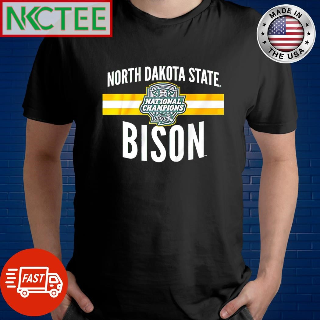Nice North Dakota State 2024 FCS National Champions IDSU Bison shirt