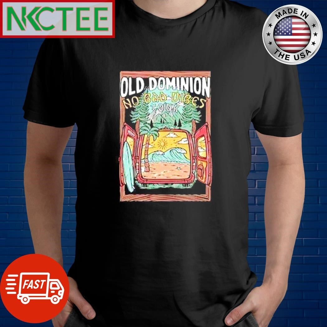 Nice Old Dominion No Bad Vibes Tour 2023 Country Music shirt