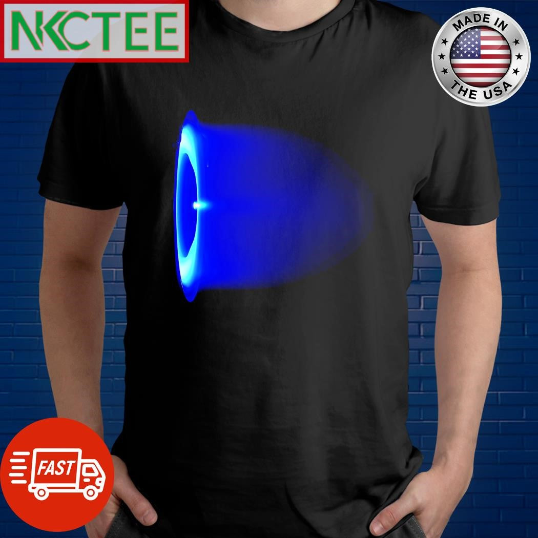 Nice Plasma thruster in operation spacecraft Space X shirt