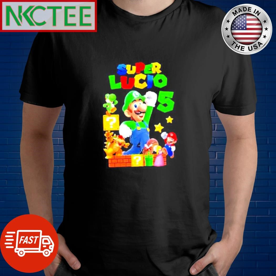 Nice Super Luigi Birthday Boy shirt