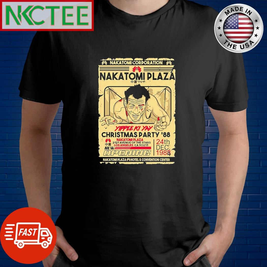 Nice Yippee ki yay christmas party Nakatomi Plaza shirt