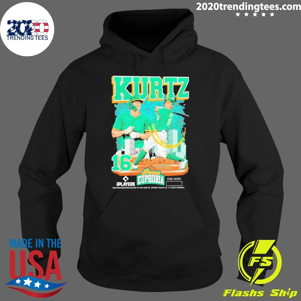Nick Kurtz Athletics Mlb Players Planet Euphoria Artwork 2026 Shirt