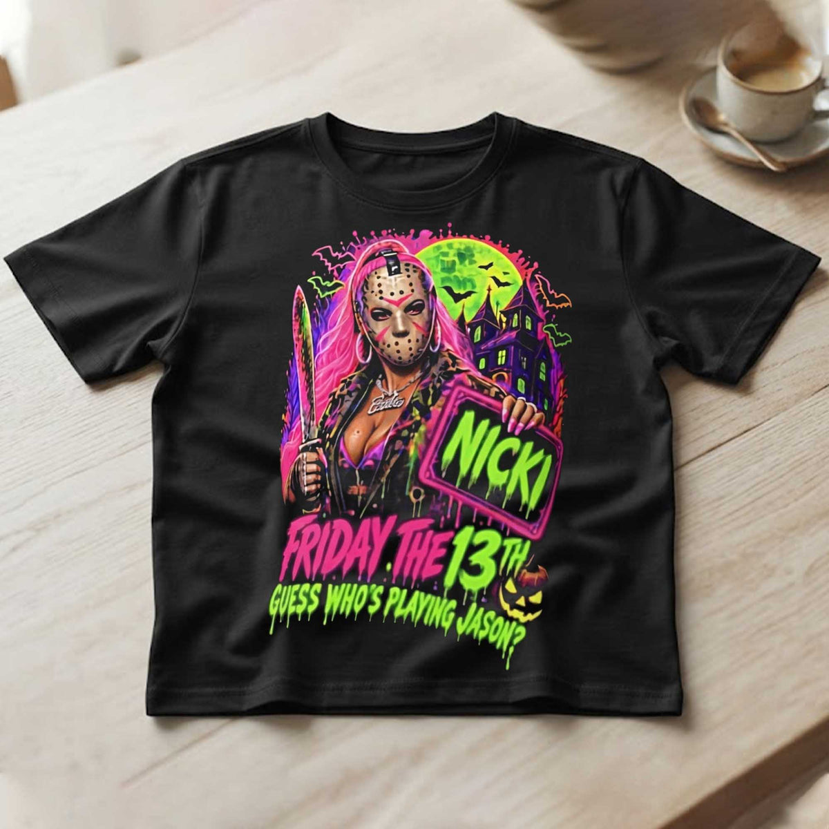 Nicki Friday The 13th Guess Who’s Playing Jason Shirt