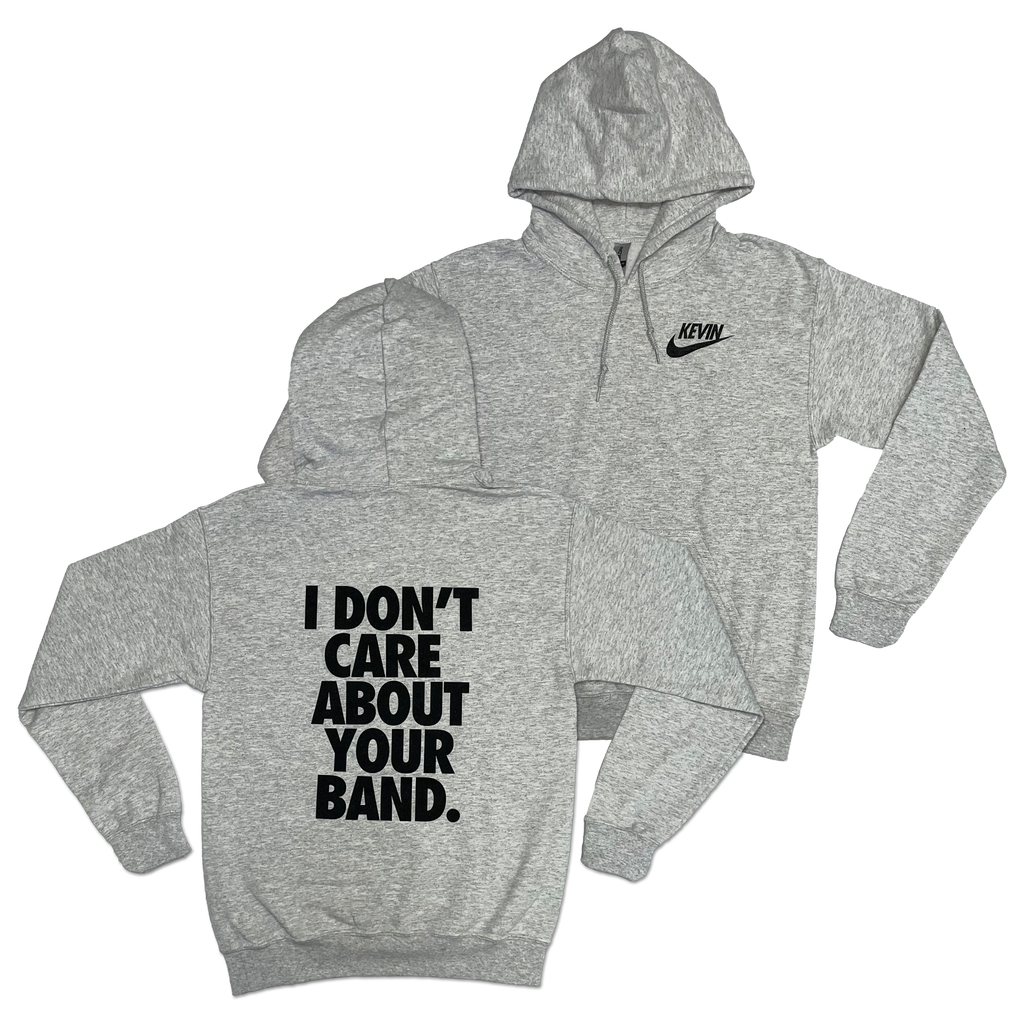 Kevin Devine - Don't Care Hoodie T-Shirts, Sweatshirt | PureTeeCo.com (Image 1)