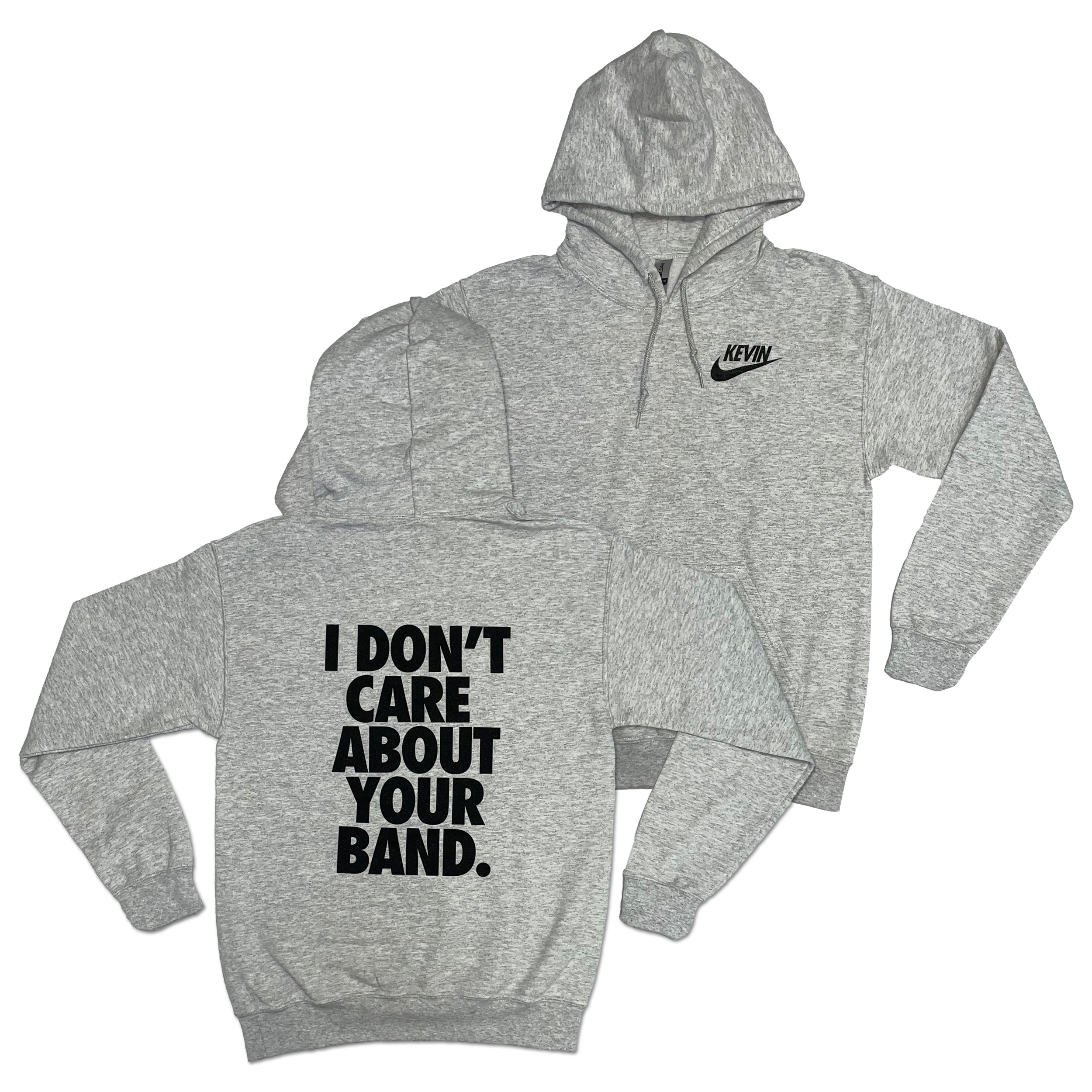 Kevin Devine - Don't Care Hoodie T-Shirts, Sweatshirt | PureTeeCo.com (Image 1)
