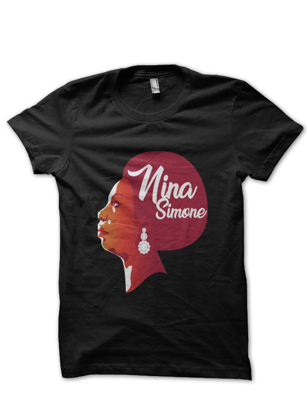 Nina Simone T-Shirt Style002 Hoodie, Sweatshirt | PureTeeCo.com