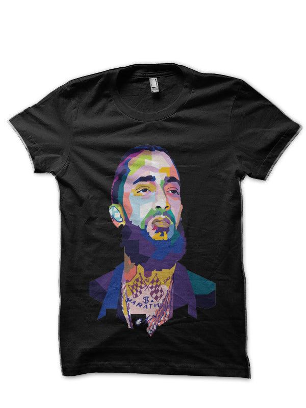 Nipsey Hussle Black T-Shirt Style002 Hoodie, Sweatshirt | PureTeeCo.com