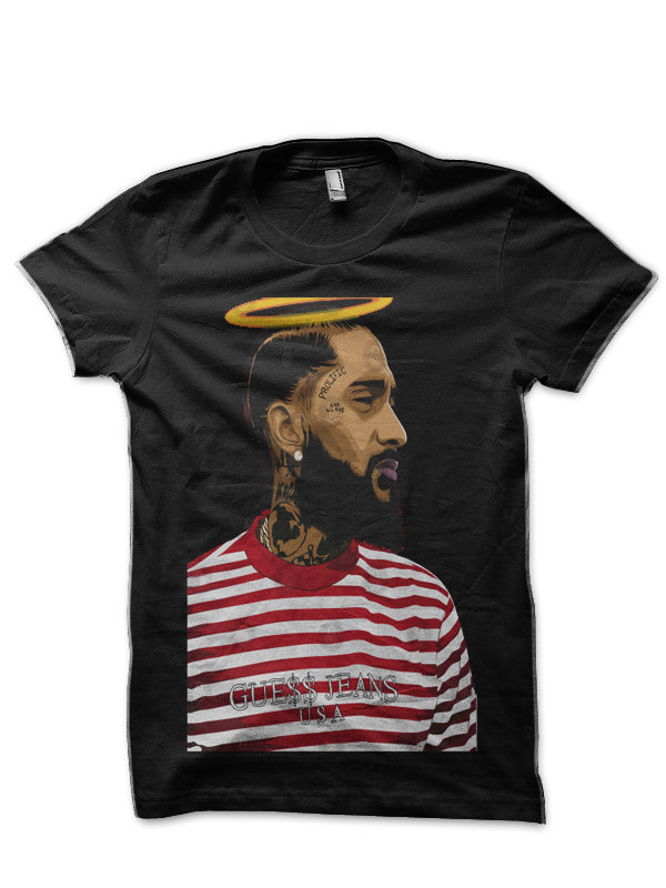 Nipsey Hussle Black T-Shirt Style001 Hoodie, Sweatshirt | PureTeeCo.com