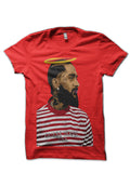 Nipsey Hussle Red T-Shirt Style001 Hoodie, Sweatshirt | PureTeeCo.com