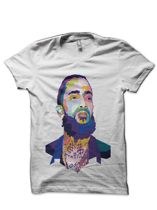Nipsey Hussle White T-Shirt Hoodie, Sweatshirt | PureTeeCo.com