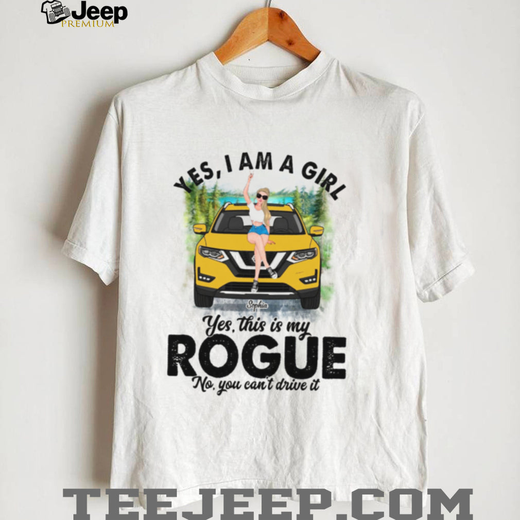 Nissan Rogue Girl Car Owner Custom Shirt