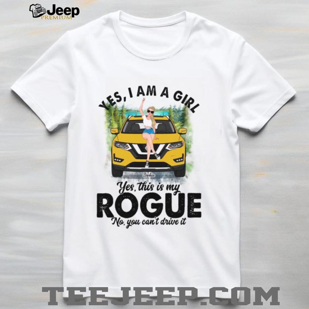 Nissan Rogue Girl Car Owner Custom Shirt