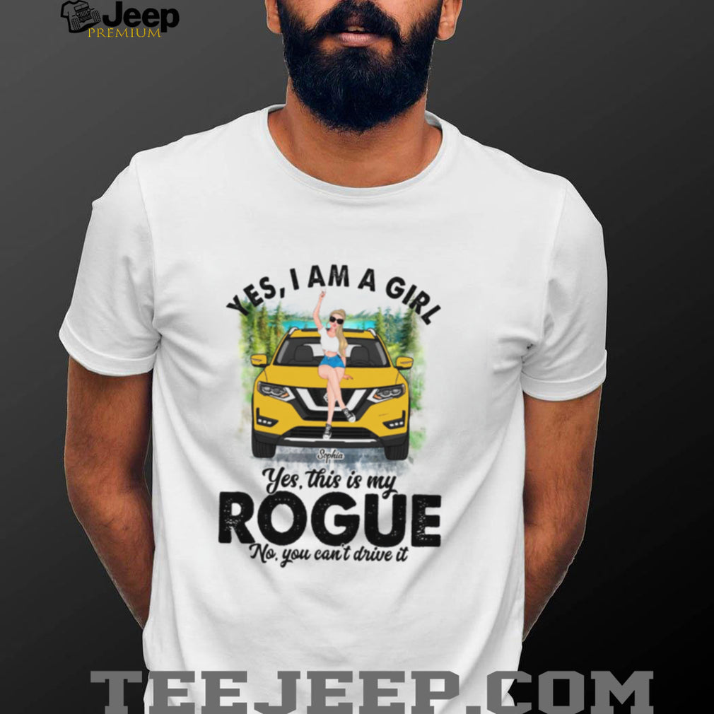 Nissan Rogue Girl Car Owner Custom Shirt