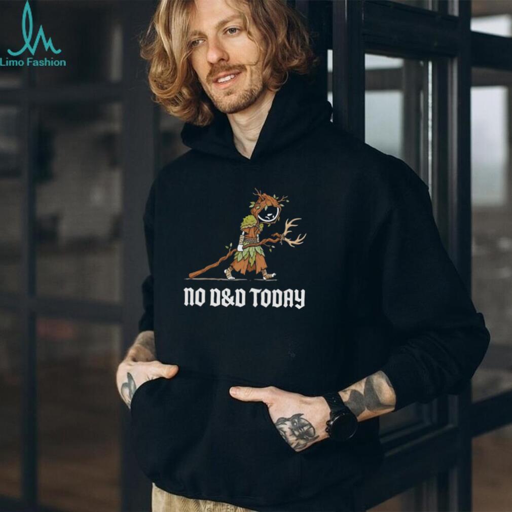 No D&D Today Druid cartoon shirt