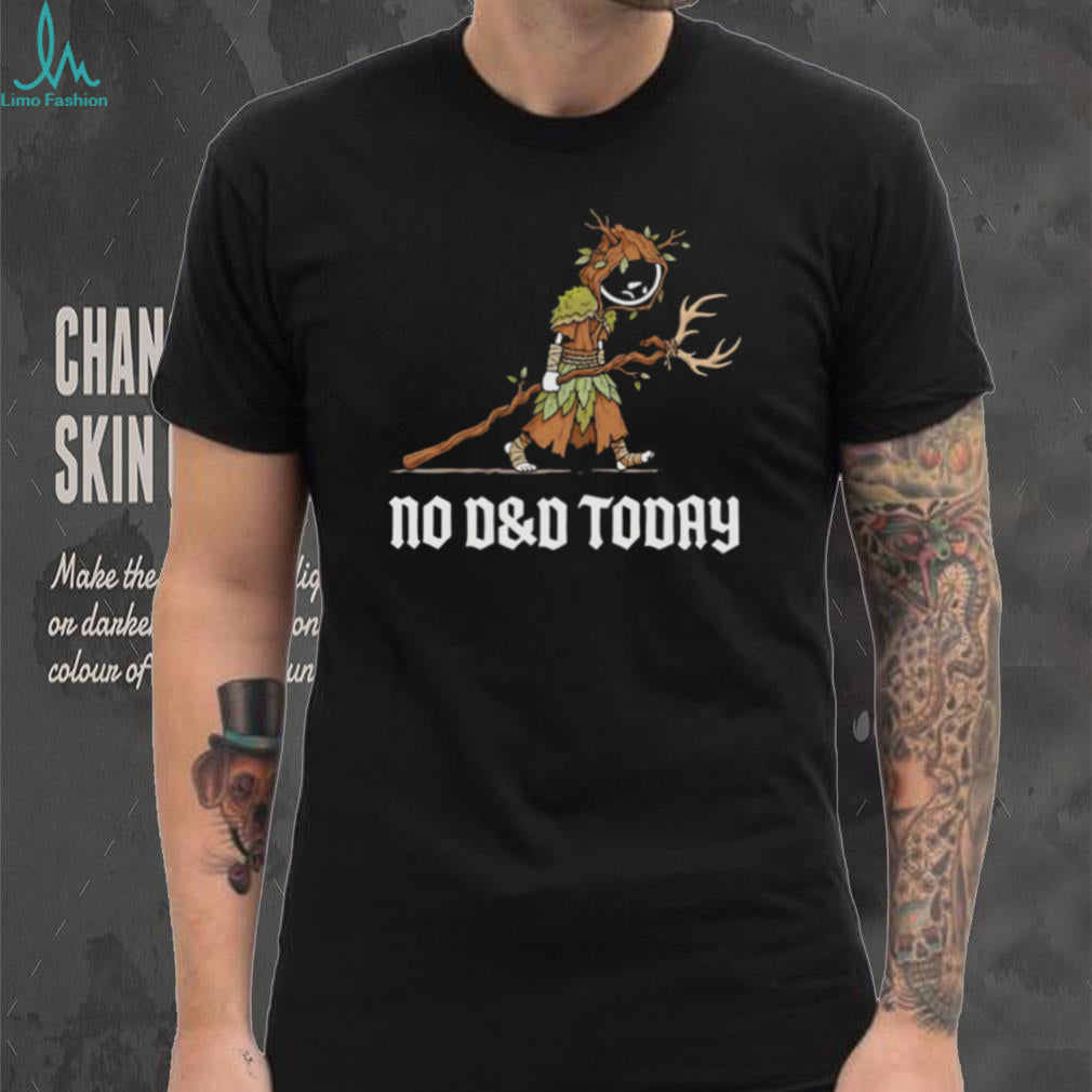 No D&D Today Druid cartoon shirt
