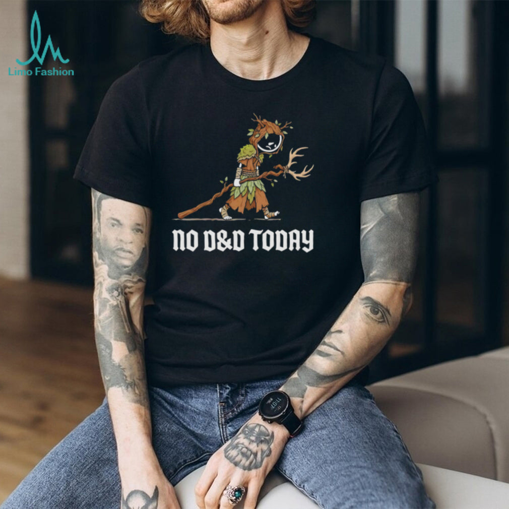 No D&D Today Druid cartoon shirt
