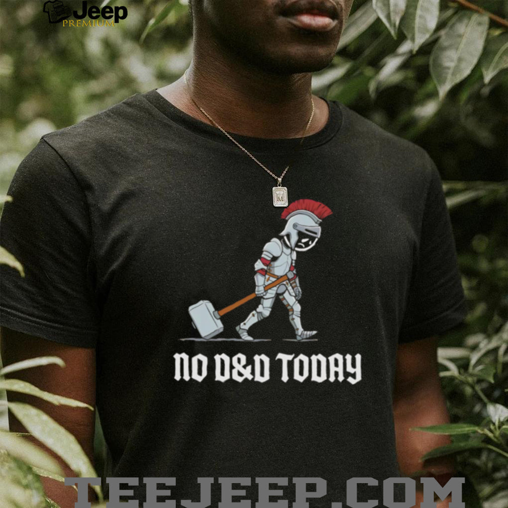 No D&D Today Paladin cartoon shirt